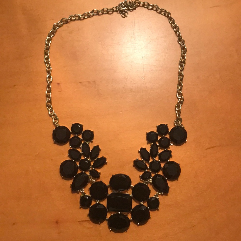 Black custom necklace